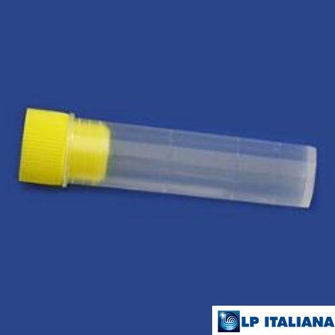 Plastik Test Tüpü Dibi Düz Steril Hacim 5 ml PP 16x60 mm LP Italiana L115048