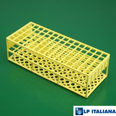 Tüp Sporu Kare Delikli Plastik 13 mm 90 Delikli Sarı LP Italiana L189083