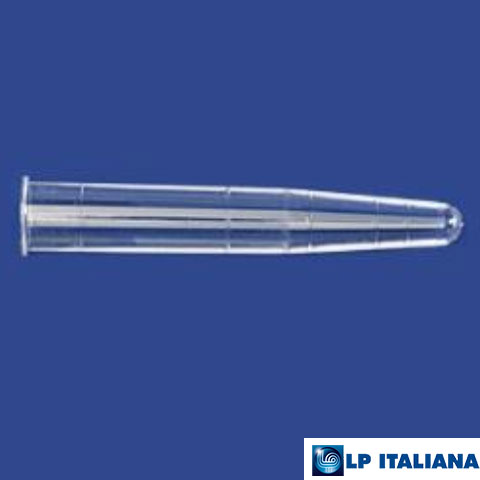 Plastik Test Tüpü Dibi Konik Hacim 10 ml PS 16x100 mm LP Italiana L112010