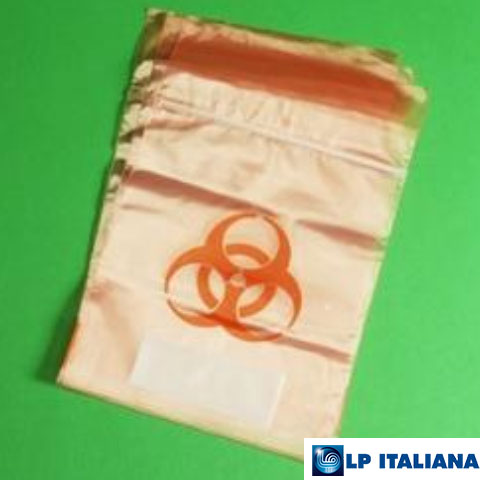 Kilitli Numune Taşıma Poşeti PE Yeşil LP Italiana L172034