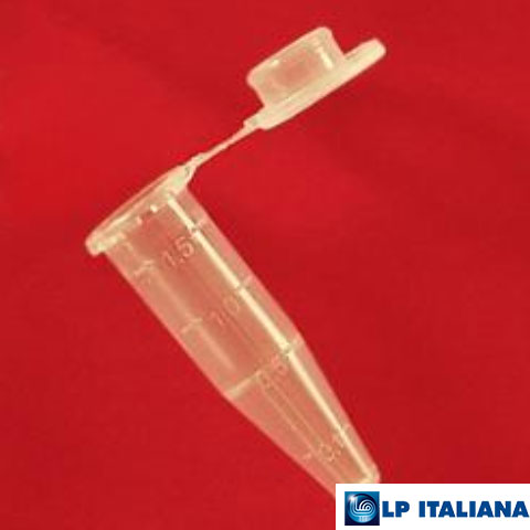 Eppendorf Tüpü 1.5 ml Kapaklı Turuncu LP Italiana L111549