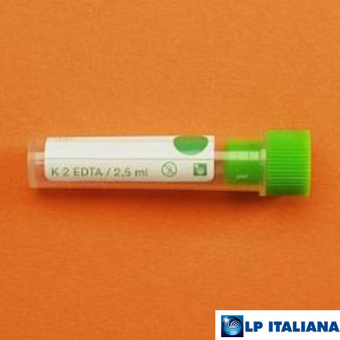 K2 EDTALI Tüp 2.5  ml 12x51 mm LP Italiana L113337