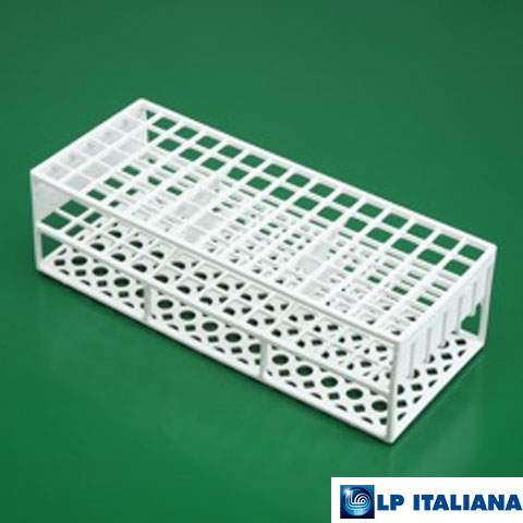 Tüp Sporu Kare Delikli Plastik 13 mm 90 Delikli Beyaz LP Italiana L189082
