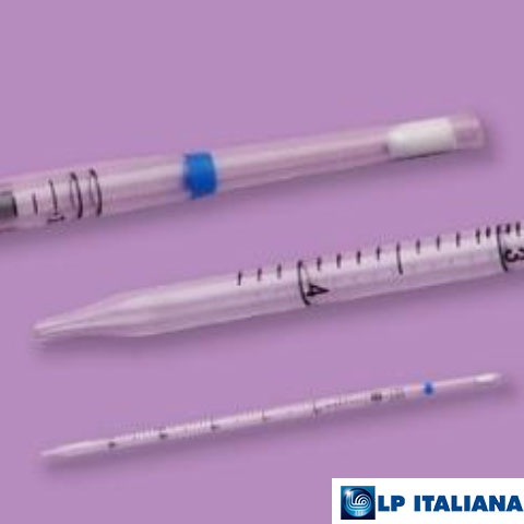 Serolojik Pipet Plastik Tek Kullanımlık Pyrogen Free 5 ml 25'li Poşette LP Italiana L160511