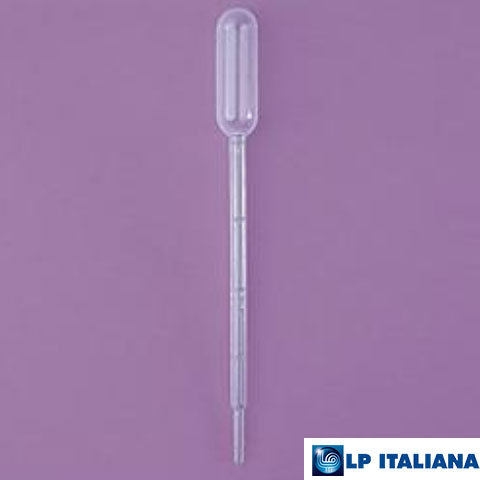 Pastör Pipeti Hacim 1 ml Uzunluk 150 mm 30 Damla / ml Tek Tek Poşette Steril LP Italiana L137138
