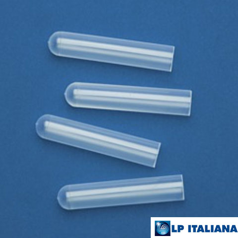 Plastik Test Tüpü Dibi Yuvarlak Hacim 1 ml PP 8x40 mm LP Italiana L110041