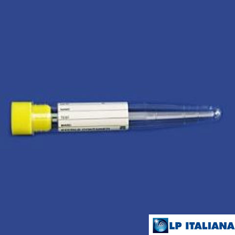Plastik Test Tüpü Dibi Konik Steril Etiketli Hacim 10 ml PS 16x100 mm LP Italiana L112118
