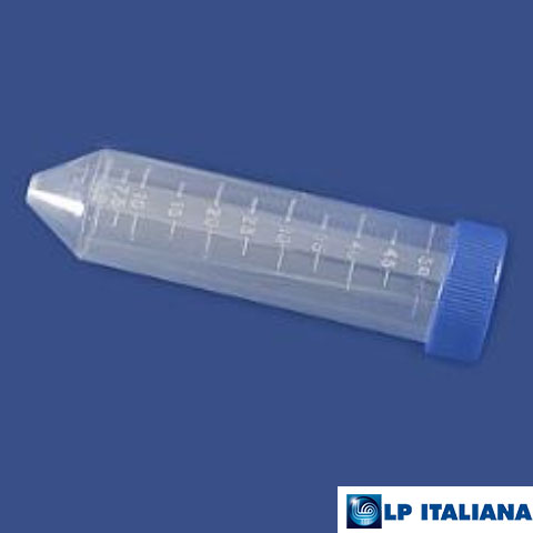Falkon Tüpü 50 ml 30x115 mm Steril Mavi Vida Kapaklı LP Italiana L116048